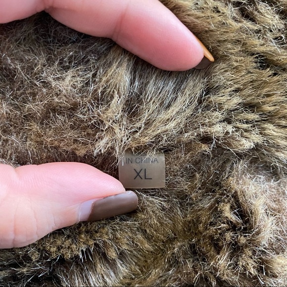 SAM S13 Black Faux Fur Lined Anorak Jacket XL - Picture 13 of 13